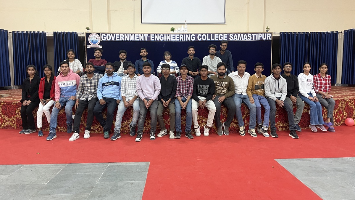 ASIMO Technical Club Team Members - Government Engineering College Samastipur GEC GECS Engineering Students